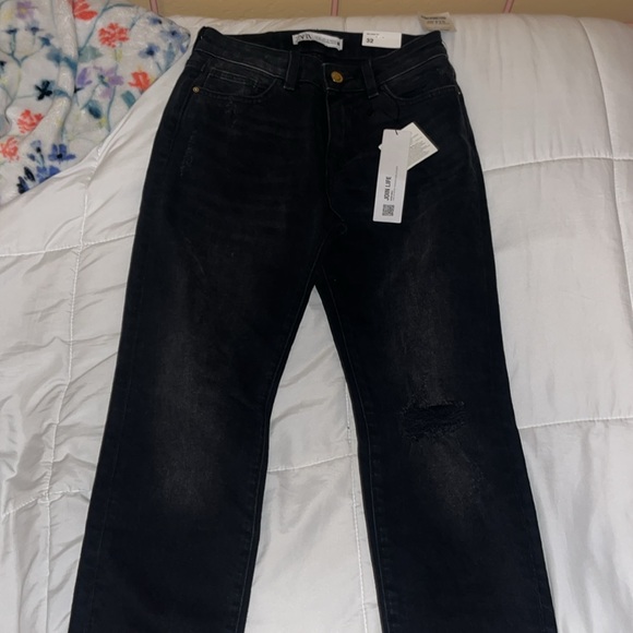 Zara Relaxed Jean Fit Black - Picture 2 of 3